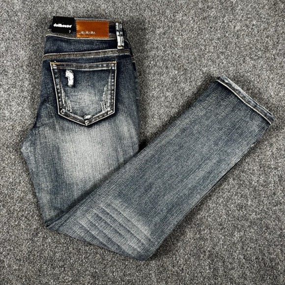 Dollhouse Denim - New‎ Dollhouse Womens Jeans Size 7 Distressed